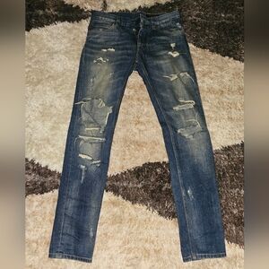 Womens Distressed Dolce & Gabbana Jeans Size 44